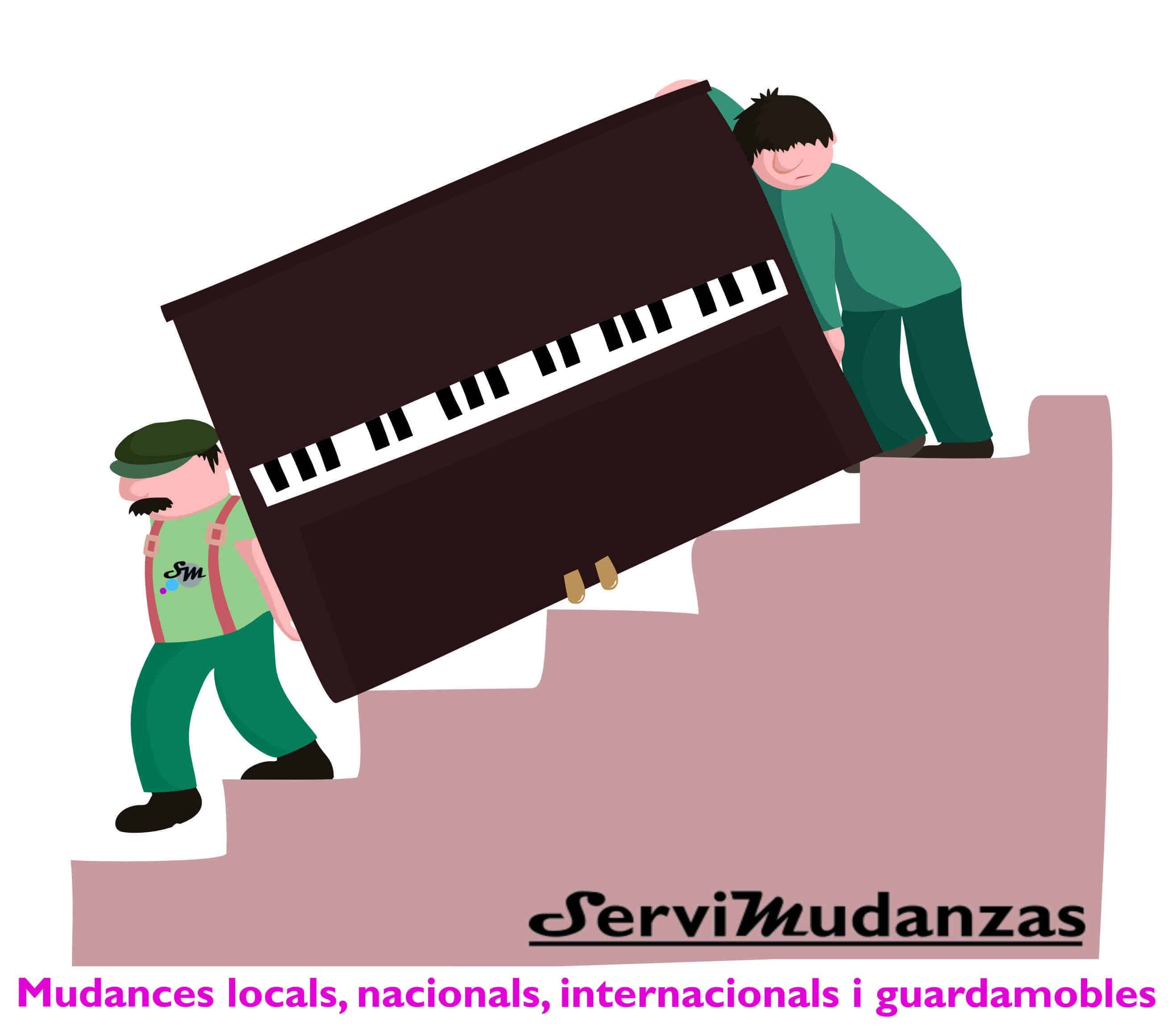 mudanzas de pianos